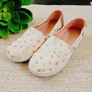 Rosegold Polkadot Toms | Y6 / W7½